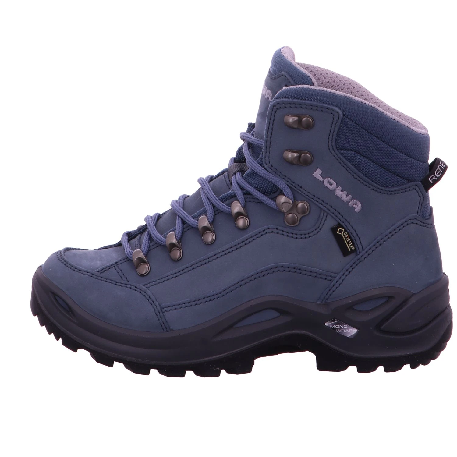 LOWA Chaussures De Randonnée Reneg. GTX Mid Ws Graublau 4 LOWA Chaussures De Randonnée Reneg. GTX Mid Ws Graublau – Image 2