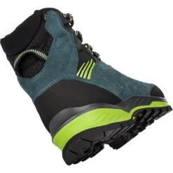LOWA Chaussures De Randonnée Homme - Cadin II GTX Mid - Steel Blue/lime -Lowa Boutique 210095 9701 cadin ii gtx mid wanderschuhe steel blue lime 4 1221623