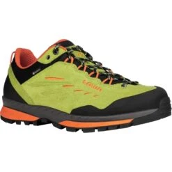 LOWA Chaussures De Trekking Homme - Delago GTX Lo - Lime/flame 10 LOWA Chaussures De Trekking Homme - Delago GTX Lo - Lime/flame -Lowa Boutique 210097 7253 delago gtx lo herren trekkingschuhe limone flame 3 1423073
