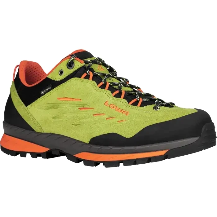 LOWA Chaussures De Trekking Homme - Delago GTX Lo - Lime/flame 5 LOWA Chaussures De Trekking Homme - Delago GTX Lo - Lime/flame – Image 3