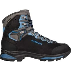 LOWA Chaussures De Trekking Homme - Camino Evo GTX - Black/blue