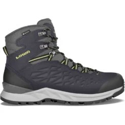LOWA Chaussures De Trekking Homme - Explorer II GTX Mid - Atlantic/kiwi
