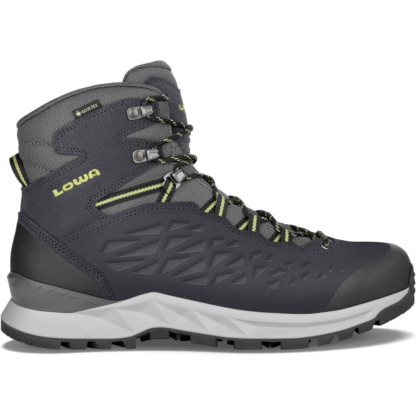 LOWA Chaussures De Trekking Homme - Explorer II GTX Mid - Atlantic/kiwi 3 LOWA Chaussures De Trekking Homme - Explorer II GTX Mid - Atlantic/kiwi