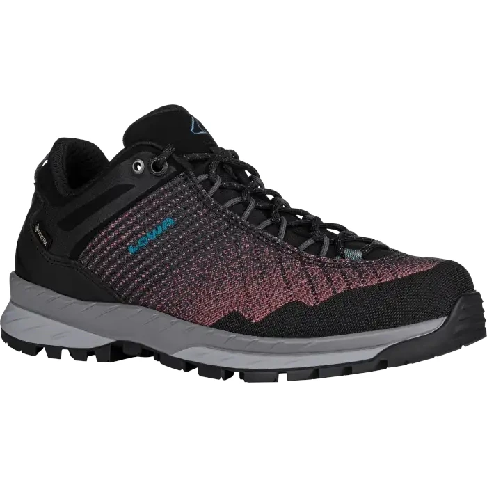 LOWA Chaussures De Trekking Femme - Carezza GTX Lo - Black/brown Rose 5 LOWA Chaussures De Trekking Femme - Carezza GTX Lo - Black/brown Rose – Image 3