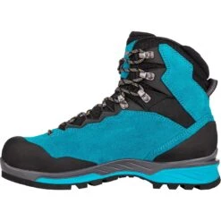 LOWA Chaussures Randonnée Femme - Cadin II GTX Mid - Turquoise/mandarin -Lowa Boutique 220095 6915 cadin ii gtx mid ws damen wanderschuhe tuerkis mandarine 4 1257880