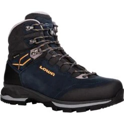 LOWA Chaussures Trekking Femme - Lady Light GTX - Blue/mandarin 10 LOWA Chaussures Trekking Femme - Lady Light GTX - Blue/mandarin -Lowa Boutique 220668 6017 lady light gtx damen trekkingschuhe blue mandarin 3 1231924 2