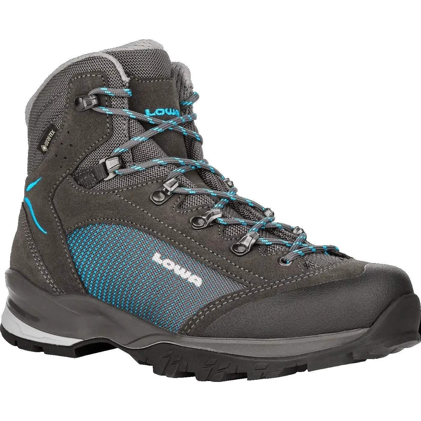LOWA Chaussures De Randonnée Femme - Tucana GTX - Slate/turquoise 5 LOWA Chaussures De Randonnée Femme - Tucana GTX - Slate/turquoise – Image 3