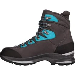 LOWA Chaussures De Trekking Femme - Mauria Evo GTX Wide - Anthracite/turquoise 11 LOWA Chaussures De Trekking Femme - Mauria Evo GTX Wide - Anthracite/turquoise -Lowa Boutique 220721 9768 mauria evo gtx ws wide damen trekkingschuhe anthrazit tuerkis 4 1258152