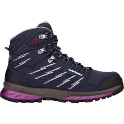 LOWA Chaussures De Trekking Femme - Trek Evo GTX Mid - Navy/berry