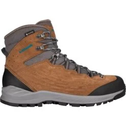 LOWA Chaussures De Trekking Femme - Explorer II GTX Mid - Almond/blue