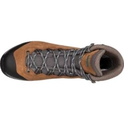 LOWA Chaussures De Trekking Femme - Explorer II GTX Mid - Almond/blue -Lowa Boutique 220764 4558 explorer ii gtx mid damen trekkingschuhe mandel blau 6 1471311