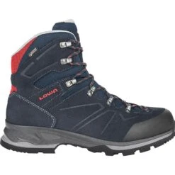 LOWA Chaussures De Trekking Homme - Baldo GTX - Navy/red