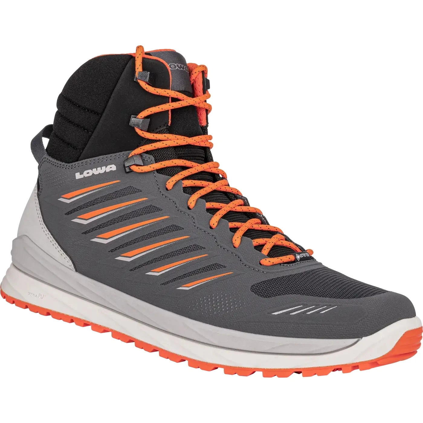 LOWA Chaussures Homme - Axos GTX Mid - Graphite/flame 5 LOWA Chaussures Homme - Axos GTX Mid - Graphite/flame – Image 3