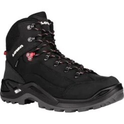 LOWA Chaussures De Randonnée Homme - Renegade GTX Mid - Black/ruby Red -Lowa Boutique 310945 9913 renegade gtx mid herren wanderschuhe schwarz rubinrot 3 1500707
