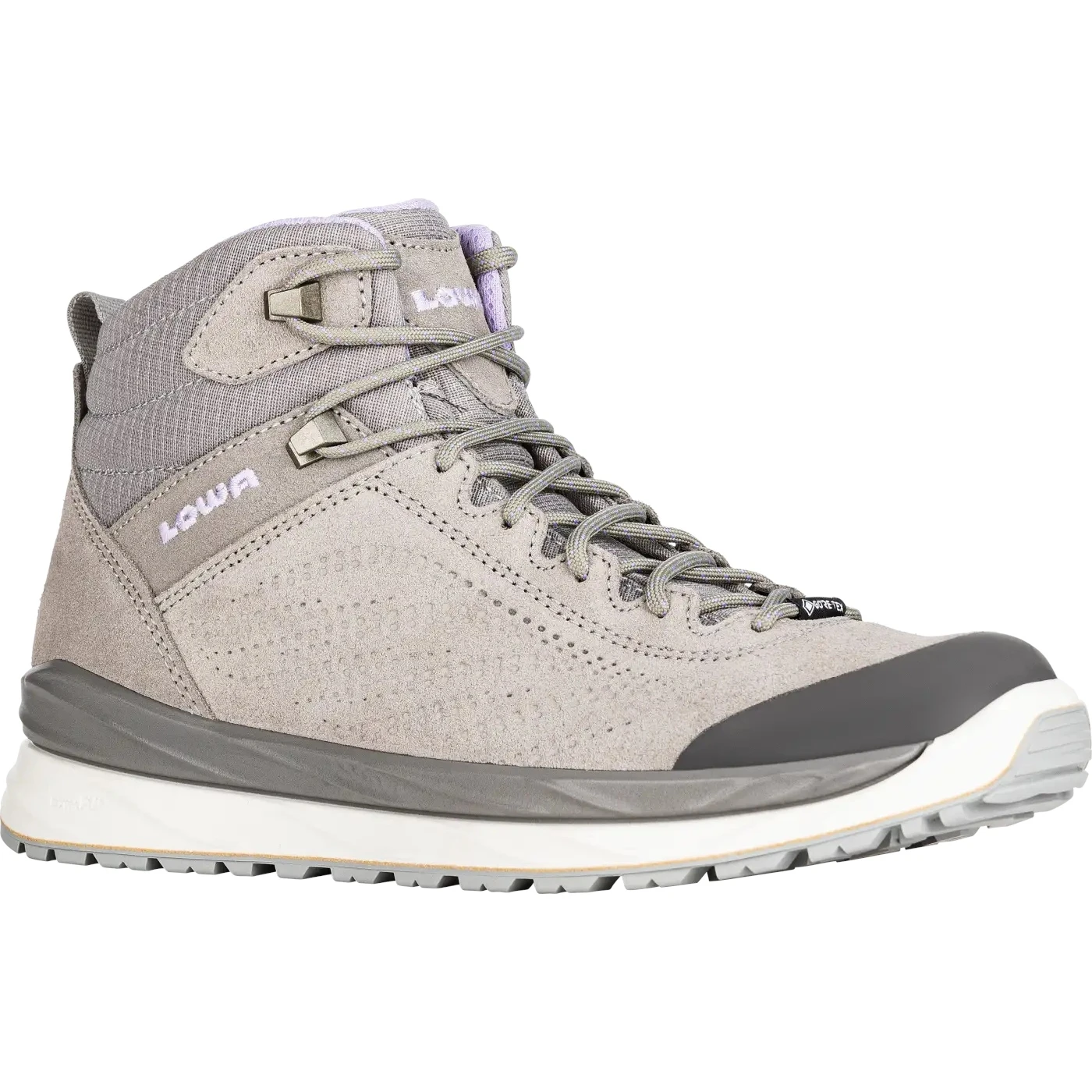 LOWA Chaussures Femme - Malta GTX Mid - Light Grey 5 LOWA Chaussures Femme - Malta GTX Mid - Light Grey – Image 3