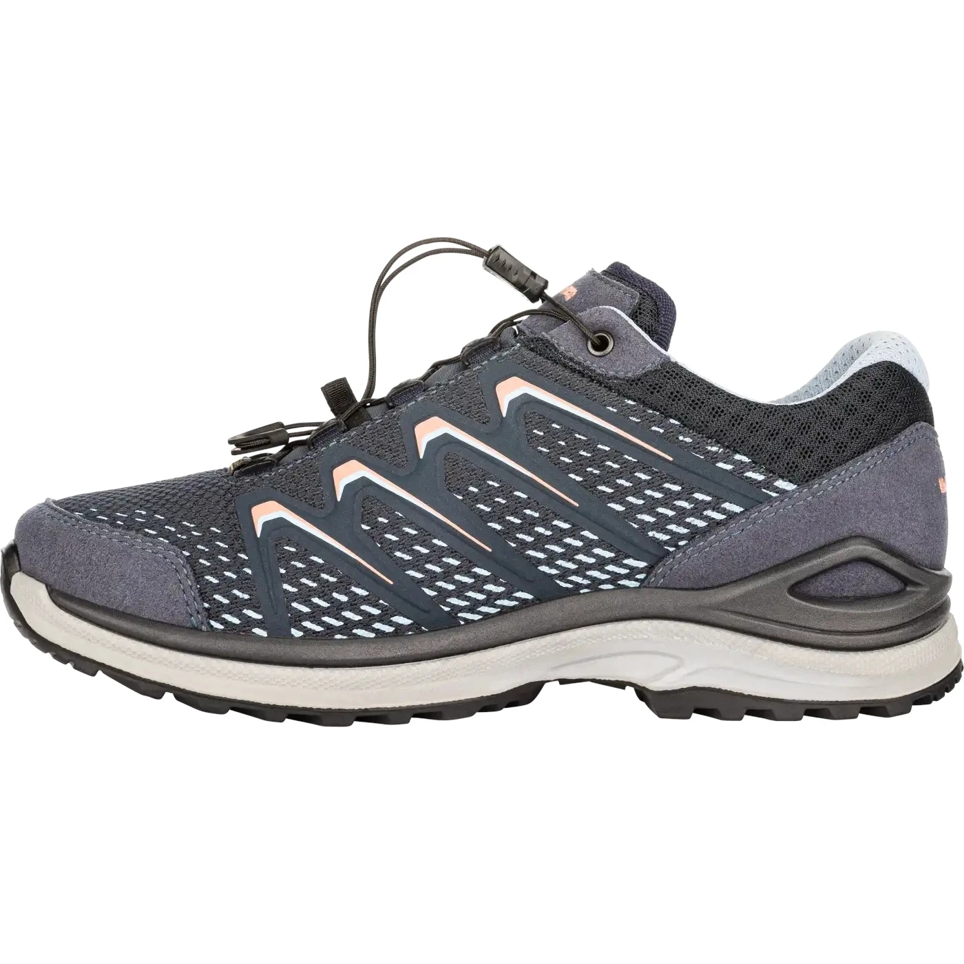 LOWA Chaussures Femme - Maddox GTX Lo - Steel Blue/salmon 6 LOWA Chaussures Femme - Maddox GTX Lo - Steel Blue/salmon – Image 4