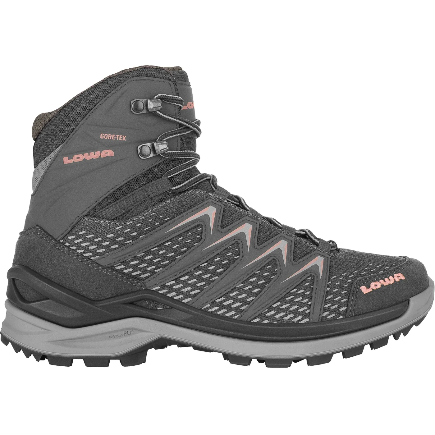 LOWA Chaussures Femme - Innox Pro GTX Mid - Anthracite/rosé 3 LOWA Chaussures Femme - Innox Pro GTX Mid - Anthracite/rosé
