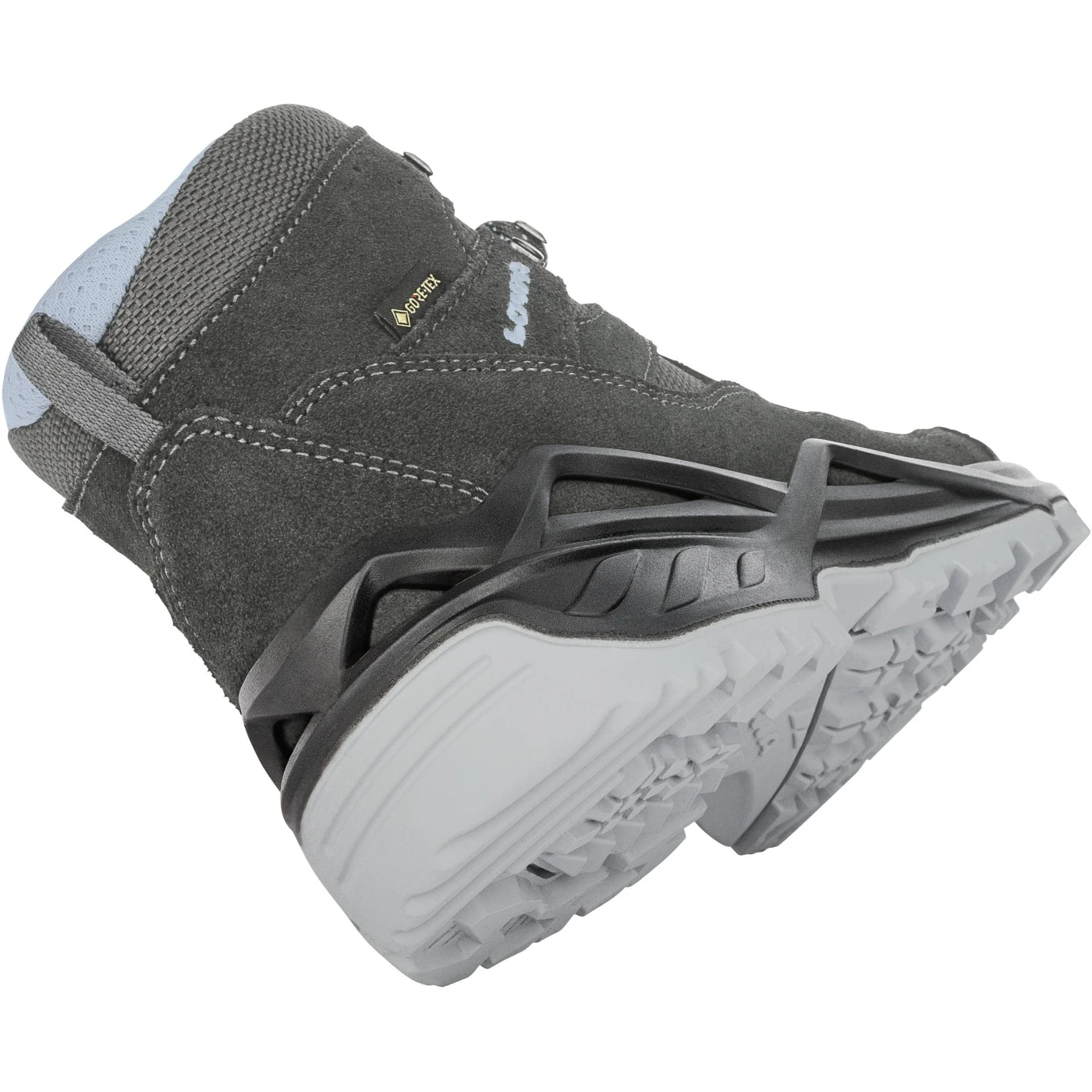 LOWA Chaussures Femme - Sirkos Evo GTX Mid - Anthracite/ice Blue 7 LOWA Chaussures Femme - Sirkos Evo GTX Mid - Anthracite/ice Blue – Image 5