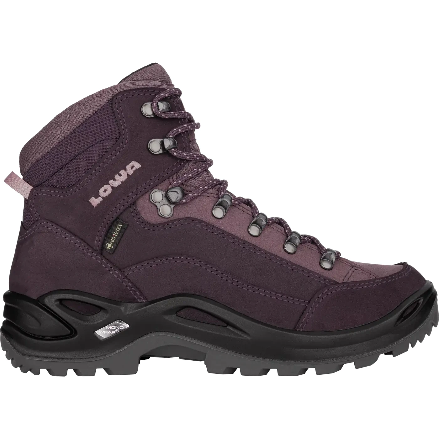 LOWA Chaussures Randonnée Femme - Renegade GTX Mid - Prune/mauve 3 LOWA Chaussures Randonnée Femme - Renegade GTX Mid - Prune/mauve