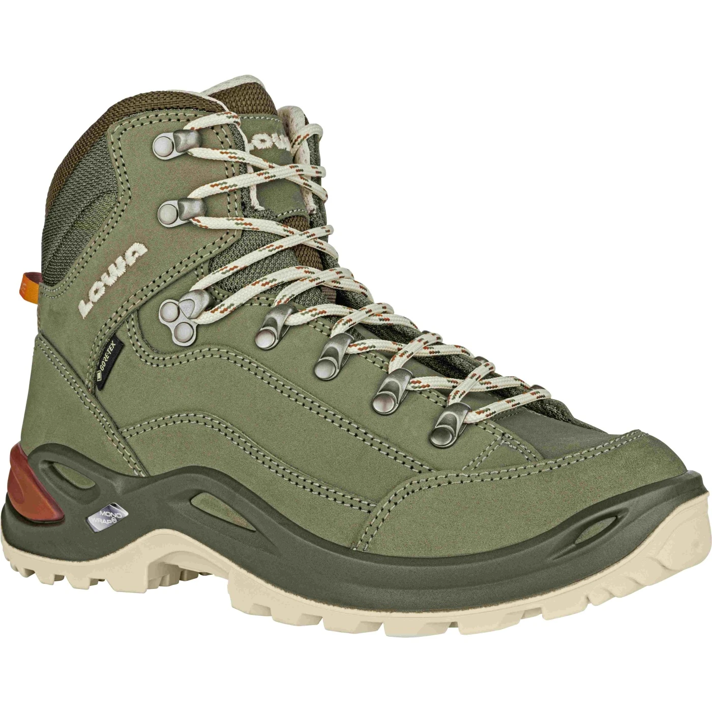 LOWA Chaussures Randonnée Femme - Renegade GTX Mid - Grey Green/panna 5 LOWA Chaussures Randonnée Femme - Renegade GTX Mid - Grey Green/panna – Image 3