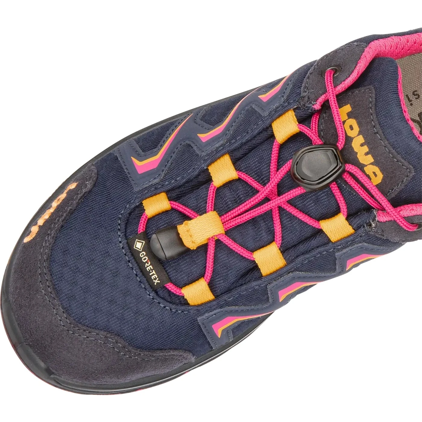 LOWA Maddox GTX LO Junior Chaussure Enfants - Navy/fuchsia (Taille 36-39) 8 LOWA Maddox GTX LO Junior Chaussure Enfants - Navy/fuchsia (Taille 36-39) – Image 6