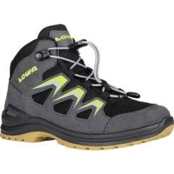 LOWA Chaussures Enfants - Innox Evo GTX QC Junior - Graphite/avocado (Pointure 36-39) -Lowa Boutique 340126 3997 innox evo gtx qc junior kinderschuhe graphite avocado 3 1471316