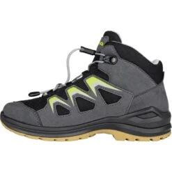 LOWA Chaussures Enfants - Innox Evo GTX QC Junior - Graphite/avocado (Pointure 36-39) -Lowa Boutique 340126 3997 innox evo gtx qc junior kinderschuhe graphite avocado 4 1471317