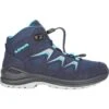 LOWA Chaussures Enfants - Innox Evo GTX QC Junior - Navy/turquoise (Pointure 27-35)