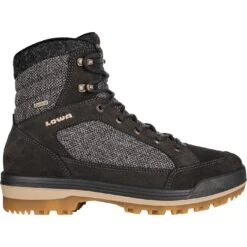 LOWA Bottes D'Hiver Homme - Isarco GTX - Anthracite/beige