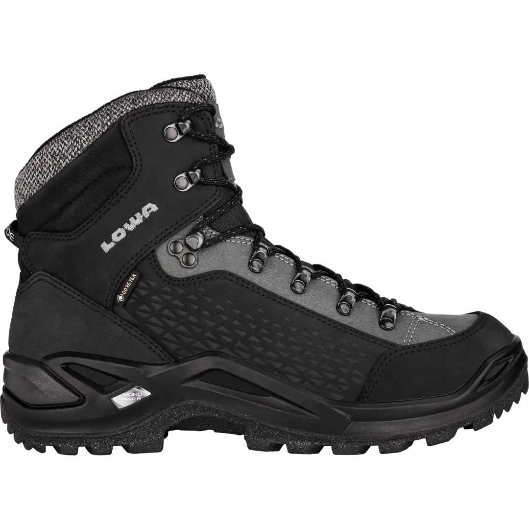 LOWA Bottes D'Hiver Homme - Renegade Warm GTX Mid - Black/grey 3 LOWA Bottes D'Hiver Homme - Renegade Warm GTX Mid - Black/grey