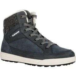LOWA Chaussures D'Hiver Femme - Casara GTX - Stone/rose -Lowa Boutique 420423 0649 casara gtx ws womens winter shoes navy 1 1325661