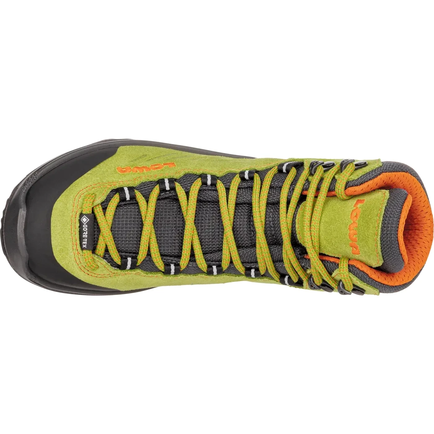 LOWA Chaussures Enfants - Cadin GTX Mid Junior - Lime/flame (Pointure 30-35) 8 LOWA Chaussures Enfants - Cadin GTX Mid Junior - Lime/flame (Pointure 30-35) – Image 6