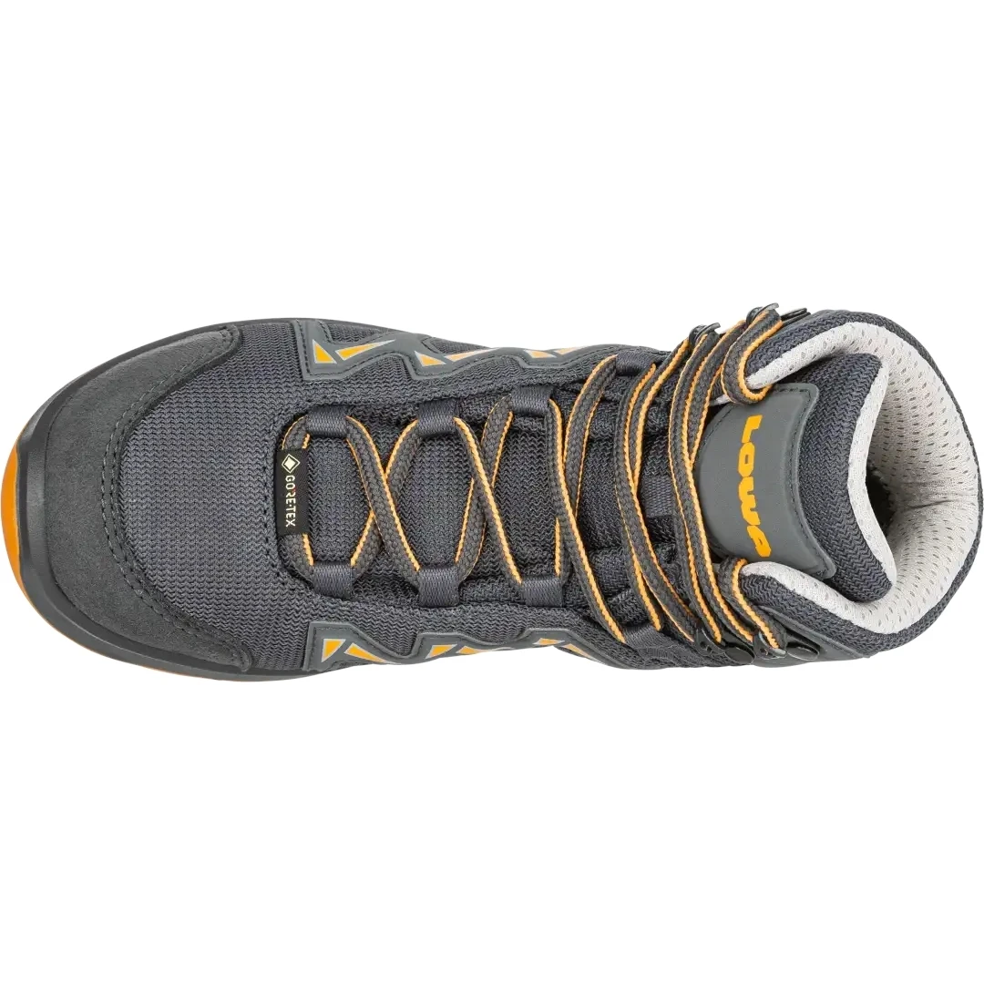LOWA Chaussures Enfants - Innox Pro GTX Mid Junior - Graphit/mango (Taille 36-39) 8 LOWA Chaussures Enfants - Innox Pro GTX Mid Junior - Graphit/mango (Taille 36-39) – Image 6