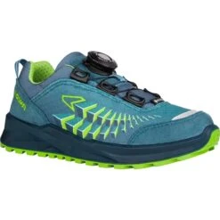 LOWA Chaussures Enfant - Ferrox GTX Lo Junior - Petrol/lime (Pointure 36-39) -Lowa Boutique 640126 7402 ferrox gtx lo junior kinderschuhe petrol lime 3 1486252 1
