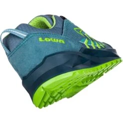 LOWA Chaussures Enfant - Ferrox GTX Lo Junior - Petrol/lime (Pointure 30-35) - 2023 -Lowa Boutique 640126 7402 ferrox gtx lo junior kinderschuhe petrol lime 5 1486254
