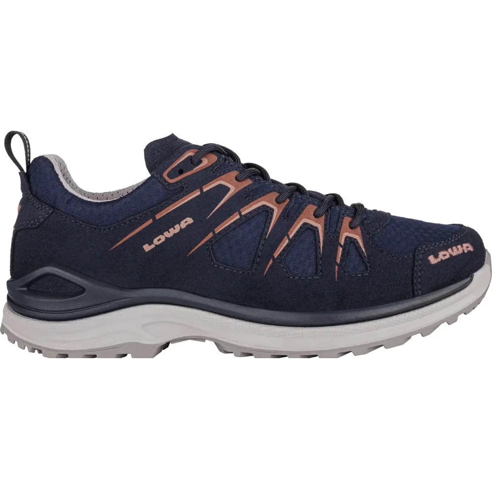 LOWA Chaussures Femme - Innox Evo GTX Lo - Navy/redwood 6 LOWA Chaussures Femme - Innox Evo GTX Lo - Navy/redwood – Image 4