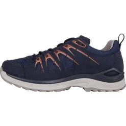LOWA Chaussures Femme - Innox Evo GTX Lo - Navy/redwood 10 LOWA Chaussures Femme - Innox Evo GTX Lo - Navy/redwood -Lowa Boutique lowa 320616 5946 innox evo gtx lo ws navy redwood c 1565327