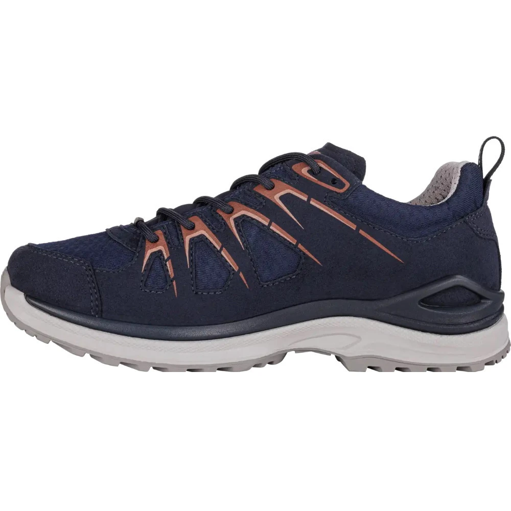 LOWA Chaussures Femme - Innox Evo GTX Lo - Navy/redwood 5 LOWA Chaussures Femme - Innox Evo GTX Lo - Navy/redwood – Image 3