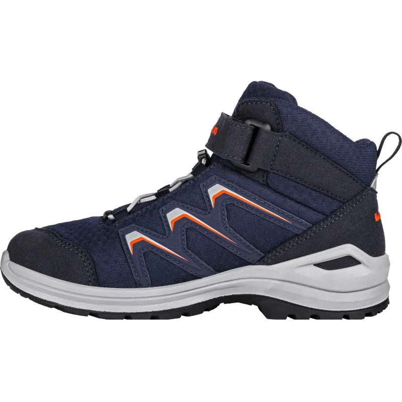 LOWA Chaussures Enfants - Maddox GTX Mid Junior - Navy/flame (Pointure 36-38) 5 LOWA Chaussures Enfants - Maddox GTX Mid Junior - Navy/flame (Pointure 36-38) – Image 3