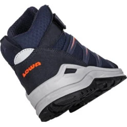 LOWA Chaussures Enfants - Maddox GTX Mid Junior - Navy/flame (Pointure 27-35) -Lowa Boutique lowa 340123 6957 maddox gtx mid junior navy flame d 1543532 1