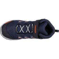 LOWA Chaussures Enfants - Maddox GTX Mid Junior - Navy/flame (Pointure 27-35) -Lowa Boutique lowa 340123 6957 maddox gtx mid junior navy flame e 1543533 1