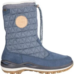 LOWA Bottes D'Hiver Femme - Fedaia GTX - Bleu Acier -Lowa Boutique lowa 420416 0917 fedaia gtx ws steel blue a 1544255