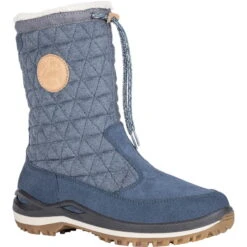 LOWA Bottes D'Hiver Femme - Fedaia GTX - Bleu Acier