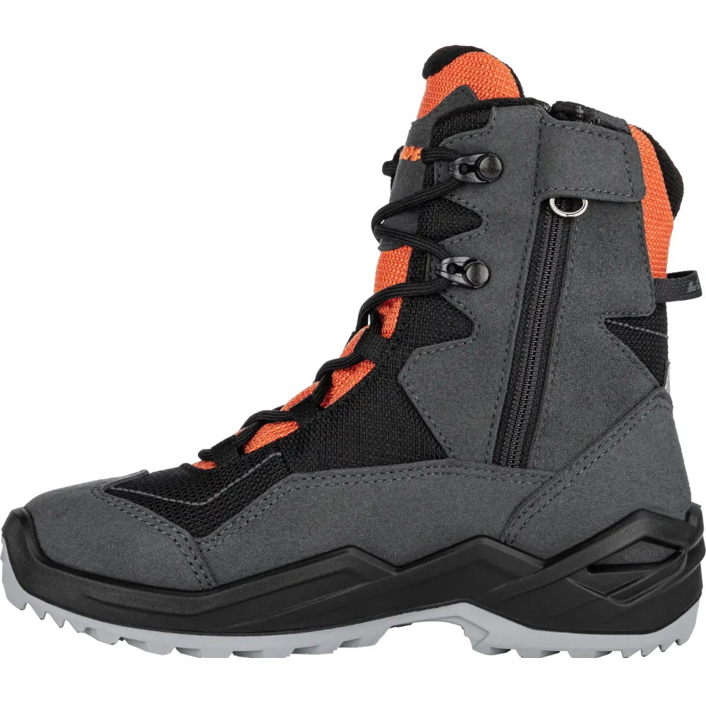 LOWA Chaussures D'Hiver Enfants - Lino GTX - Graphite/orange (Pointure 25-35) 5 LOWA Chaussures D'Hiver Enfants - Lino GTX - Graphite/orange (Pointure 25-35) – Image 3