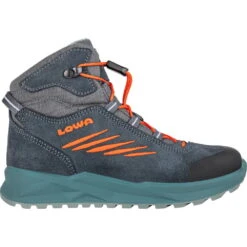 LOWA Chaussures D'hiver Enfant - Callisto GTX Mid Junior Kids Winter Boots - Steel Blue/flame (Pointure 36-40) 11 LOWA Chaussures D'hiver Enfant - Callisto GTX Mid Junior Kids Winter Boots - Steel Blue/flame (Pointure 36-40) -Lowa Boutique lowa 640532 7925 callisto gtx mid junior steelblue flame a 1567097