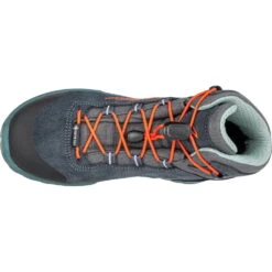 LOWA Chaussures D'hiver Enfant - Callisto GTX Mid Junior Kids Winter Boots - Steel Blue/flame (Pointure 25-35) -Lowa Boutique lowa 640532 7925 callisto gtx mid junior steelblue flame e 1567095 1