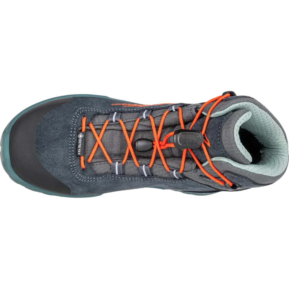 LOWA Chaussures D'hiver Enfant - Callisto GTX Mid Junior Kids Winter Boots - Steel Blue/flame (Pointure 36-40) 8 LOWA Chaussures D'hiver Enfant - Callisto GTX Mid Junior Kids Winter Boots - Steel Blue/flame (Pointure 36-40) – Image 6