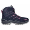 LOWA Chaussures Enfant - Maddox Warm GTX Mid Junior - Bleu Marine/rose (pointure 36-40) -Lowa Boutique lowa 640781 6924 maddox warm gtx mid navy pink a 1541011 1