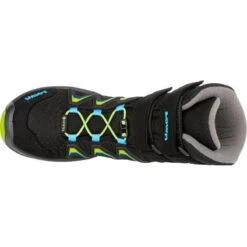 LOWA Chaussures Enfant - Maddox Warm GTX Hi Junior - Noir/lime (Pointure 36-40) -Lowa Boutique lowa 640783 9903 maddox warm gtx hi black lime e 1543427 1