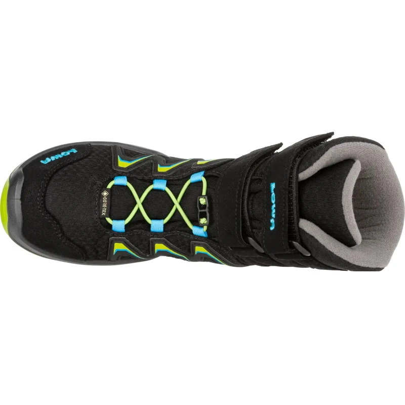 LOWA Chaussures Enfant - Maddox Warm GTX Hi Junior - Noir/lime (Pointure 25-35) 7 LOWA Chaussures Enfant - Maddox Warm GTX Hi Junior - Noir/lime (Pointure 25-35) – Image 5